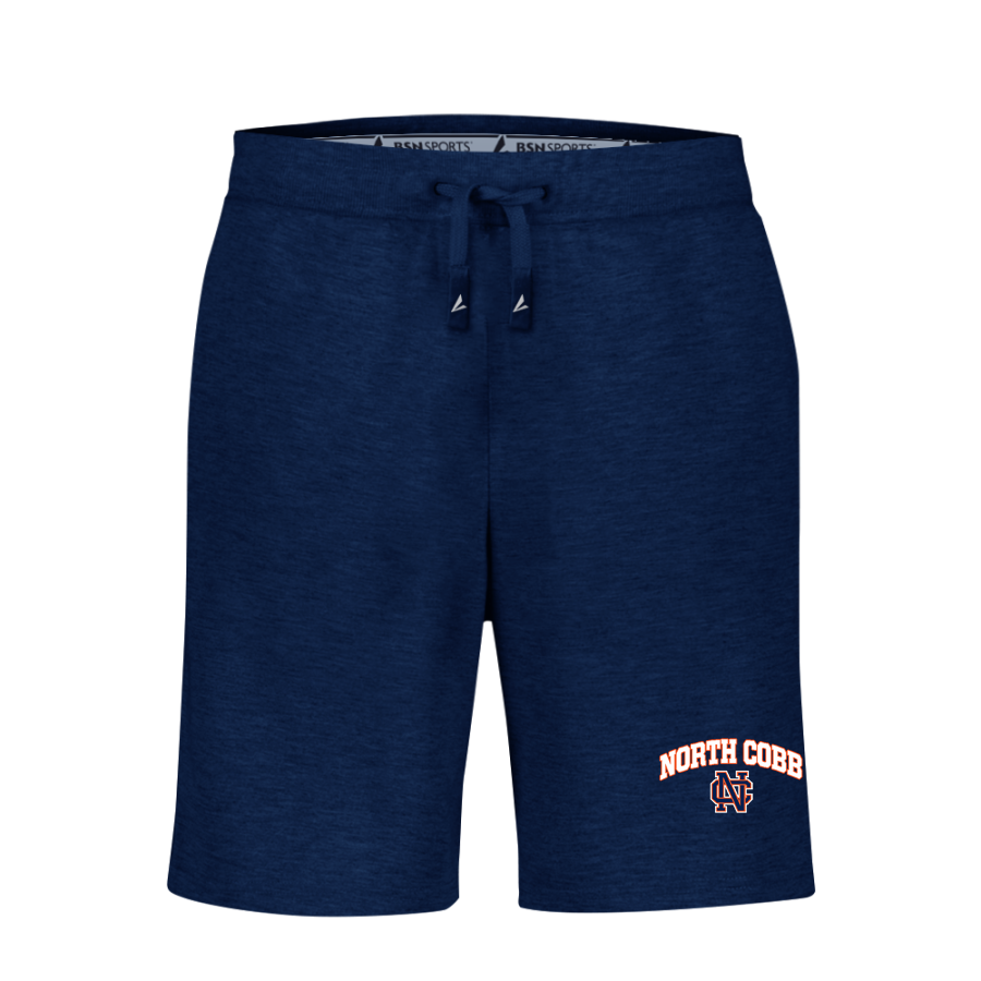 North Cobb Warriors <span class="pdp-name-mascot">North Cobb Warriors</span> BSN SPORTS Men's Cotton Rich Fleece Shorts