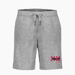 ATHENS HIGH SCHOOL RED HAWKS <span class="pdp-name-mascot">ATHENS RED HAWKS</span> BSN SPORTS Men's Cotton Rich Fleece Shorts Front Thumbnail