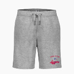 Lincoln Land Community College Loggers <span class="pdp-name-mascot">Lincoln Land Community College Loggers</span> BSN SPORTS Men's Cotton Rich Fleece Shorts Front Thumbnail