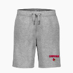 St. Clement Cardinals <span class="pdp-name-mascot">St. Clement School Cardinals</span> BSN SPORTS Men's Cotton Rich Fleece Shorts Front Thumbnail