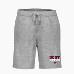 Argyle Scots Scots BSN SPORTS Men's Cotton Rich Fleece Shorts Front Thumbnail