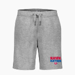 Oregon Hawks BSN SPORTS Men's Cotton Rich Fleece Shorts Front Thumbnail