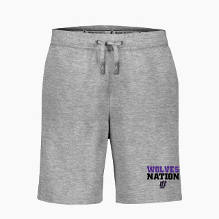 BSN SPORTS Men's Cotton Rich Fleece Shorts