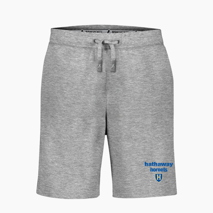 HATHAWAY HIGH SCHOOL HORNETS <span class="pdp-name-mascot">HATHAWAY HORNETS</span> BSN SPORTS Men's Cotton Rich Fleece Shorts