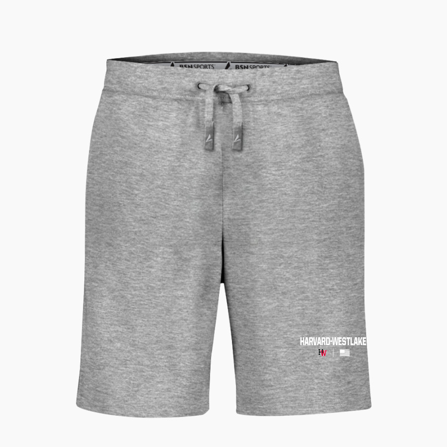 Harvard-Westlake The Official Online Store <span class="pdp-name-mascot">Harvard-Westlake Wolverines</span> BSN SPORTS Men's Cotton Rich Fleece Shorts