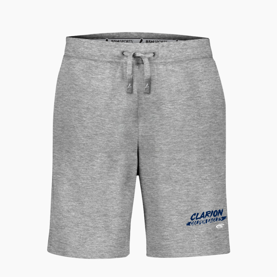 Clarion Golden Eagles <span class="pdp-name-mascot">Clarion - Penn West University Golden Eagles</span> BSN SPORTS Men's Cotton Rich Fleece Shorts