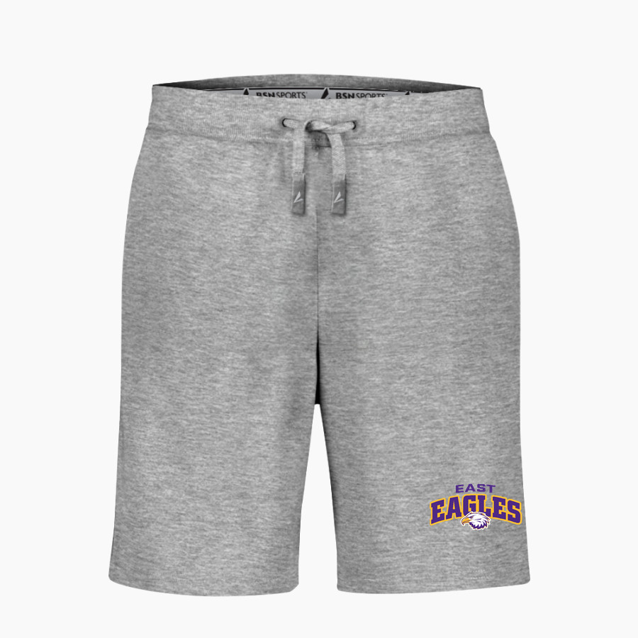 EAST HIGH SCHOOL EAGLES <span class="pdp-name-mascot">EAST EAGLES</span> BSN SPORTS Men's Cotton Rich Fleece Shorts