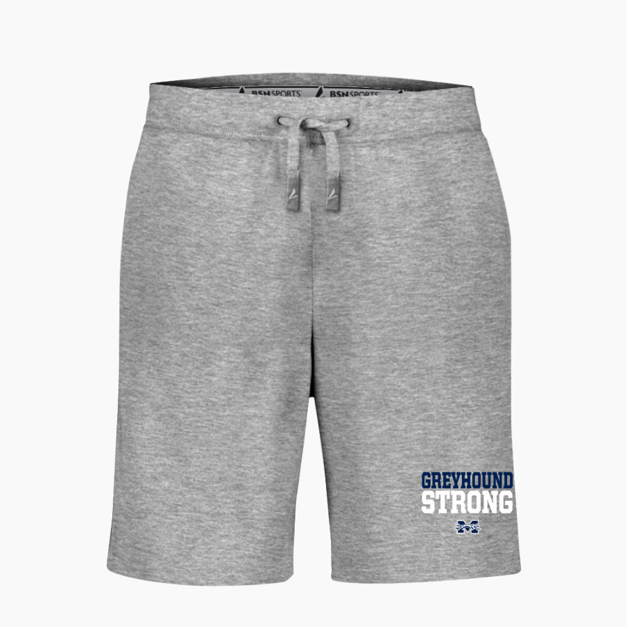 Moravian University Greyhounds <span class="pdp-name-mascot">Moravian University Greyhounds</span> BSN SPORTS Men's Cotton Rich Fleece Shorts