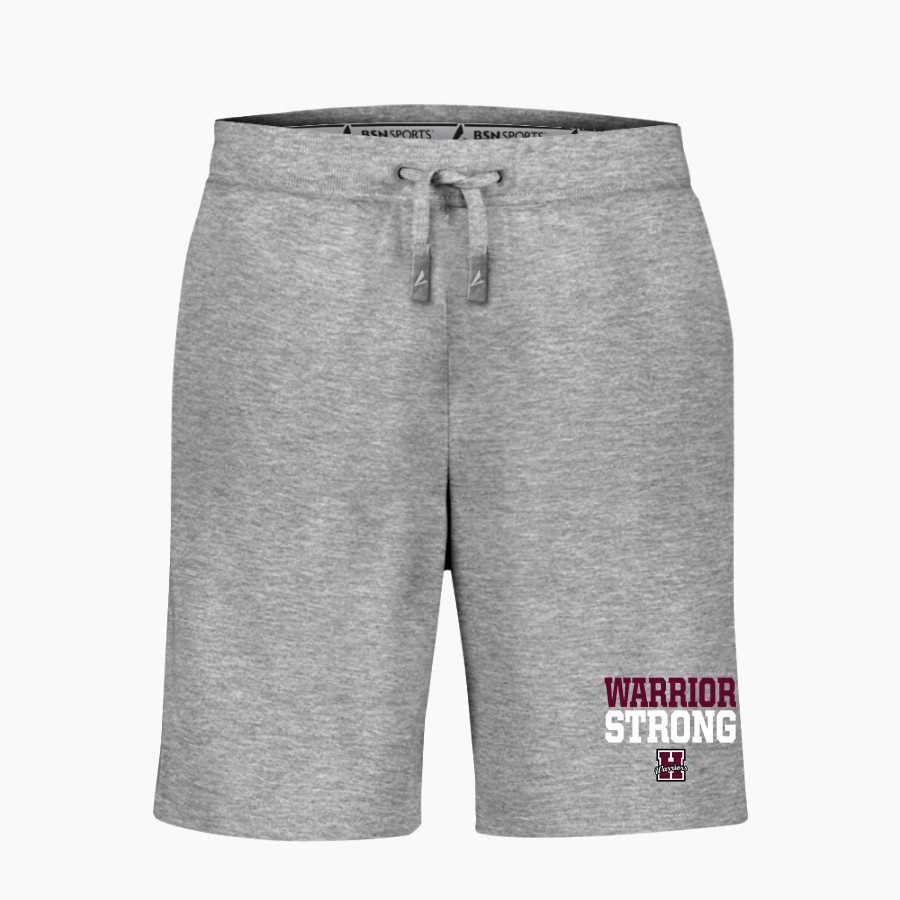 HAVRE DE GRACE HIGH SCHOOL WARRIORS <span class="pdp-name-mascot">HAVRE DE GRACE WARRIORS</span> BSN SPORTS Men's Cotton Rich Fleece Shorts