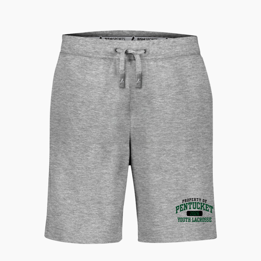 Pentucket Youth Lacrosse Pentucket <span class="pdp-name-mascot">Pentucket Youth Lacrosse</span> BSN SPORTS Men's Cotton Rich Fleece Shorts
