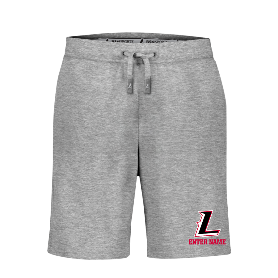 LIBERTY HIGH SCHOOL LANCERS <span class="pdp-name-mascot">LIBERTY LANCERS</span> BSN SPORTS Men's Cotton Rich Fleece Shorts