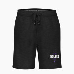 JJC Wolves <span class="pdp-name-mascot">JJC Wolves</span> BSN SPORTS Youth Cotton Rich Fleece Shorts Front Thumbnail