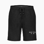 King Tech High School Online Apparel Store BSN SPORTS Youth Cotton Rich Fleece Shorts Front Thumbnail
