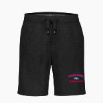 Colonial States Athletic Conference Eagle BSN SPORTS Youth Cotton Rich Fleece Shorts Front Thumbnail