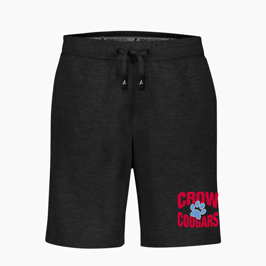 CROW HIGH SCHOOL Cougars Online Store BSN SPORTS Youth Cotton Rich Fleece Shorts