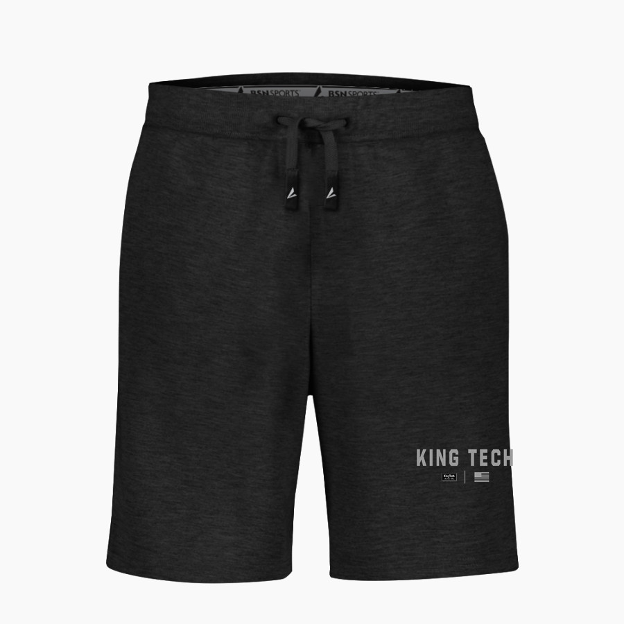 King Tech High School Online Apparel Store BSN SPORTS Youth Cotton Rich Fleece Shorts