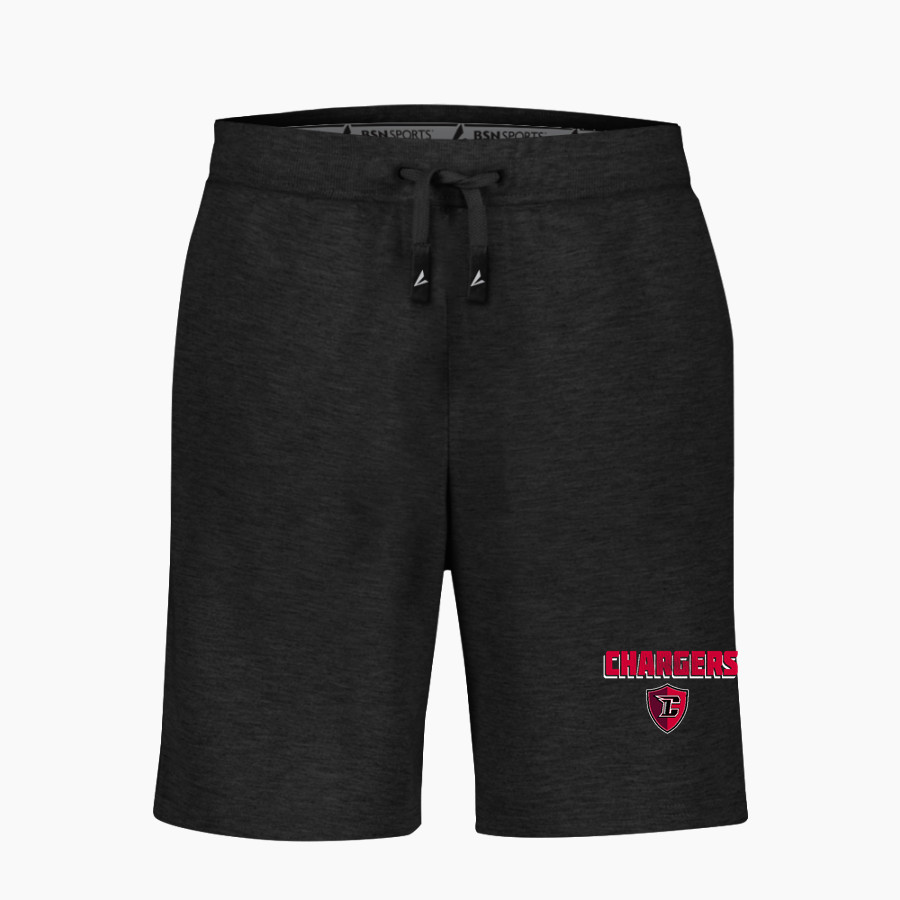 CHURCHILL HIGH SCHOOL CHARGERS BSN SPORTS Youth Cotton Rich Fleece Shorts