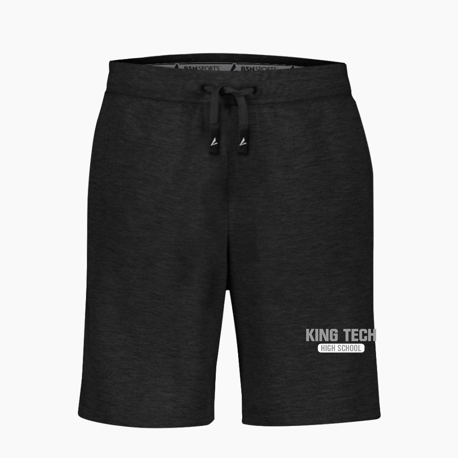 King Tech High School Online Apparel Store BSN SPORTS Youth Cotton Rich Fleece Shorts