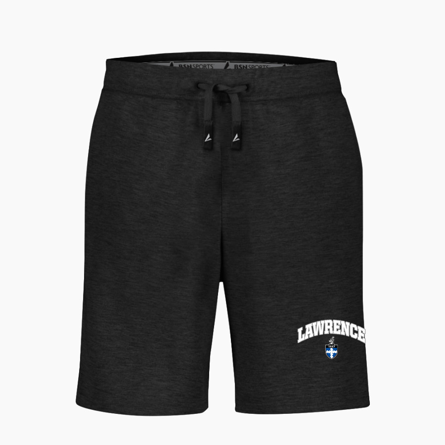 Lawrence University Vikings Online Store BSN SPORTS Youth Cotton Rich Fleece Shorts