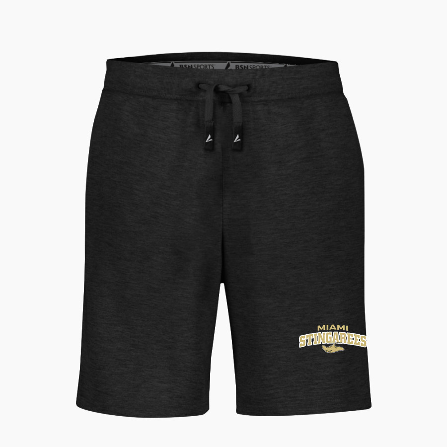 MIAMI SENIOR HIGH SCHOOL STINGAREES BSN SPORTS Youth Cotton Rich Fleece Shorts