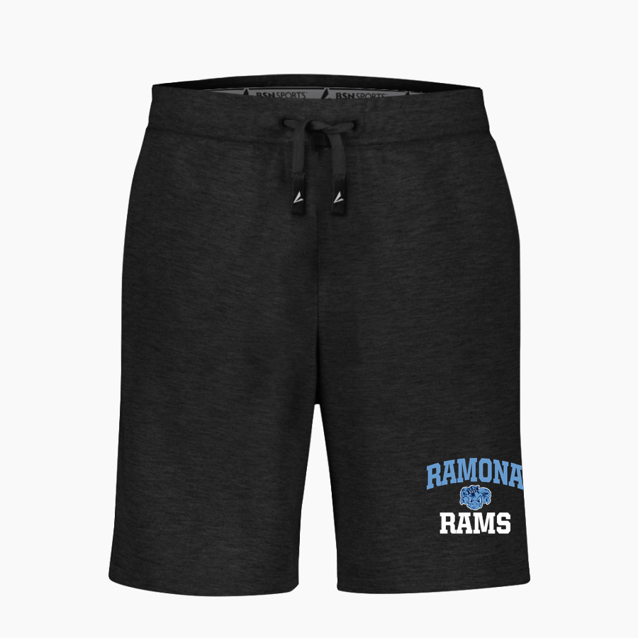RAMONA HIGH SCHOOL RAMS BSN SPORTS Youth Cotton Rich Fleece Shorts