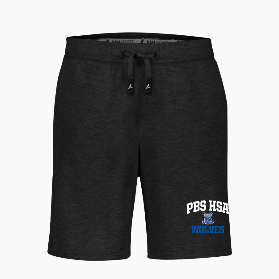 PBS HSA Wolves BSN SPORTS Youth Cotton Rich Fleece Shorts