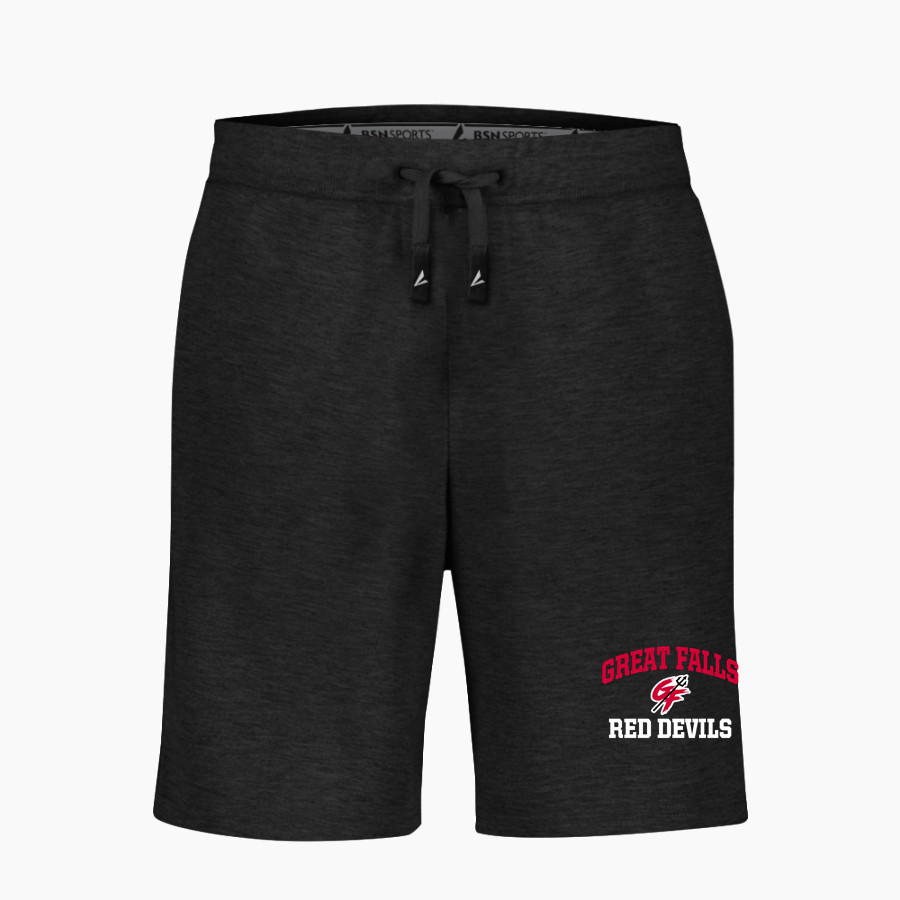GREAT FALLS HIGH SCHOOL RED DEVILS BSN SPORTS Youth Cotton Rich Fleece Shorts
