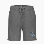 Believe In You BSN SPORTS Youth Cotton Rich Fleece Shorts Front Thumbnail