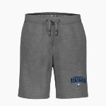 Lawrence University Vikings Online Store BSN SPORTS Youth Cotton Rich Fleece Shorts Front Thumbnail