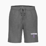 LUHI Lions BSN SPORTS Youth Cotton Rich Fleece Shorts Front Thumbnail