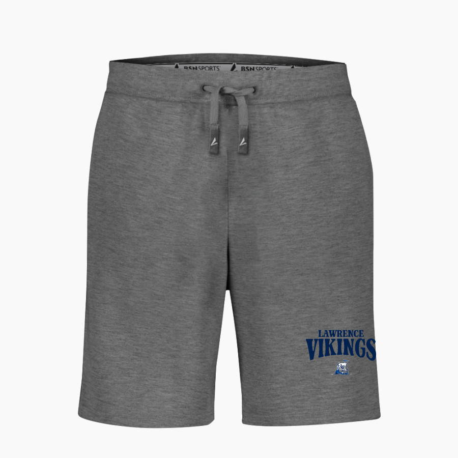 Lawrence University Vikings Online Store BSN SPORTS Youth Cotton Rich Fleece Shorts