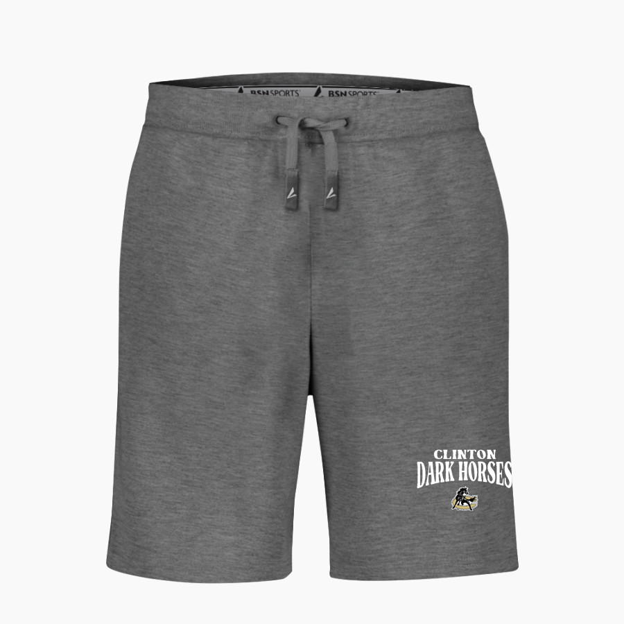 Clinton Dark Horses <span class="pdp-name-mascot">Clinton Dark Horses</span> BSN SPORTS Youth Cotton Rich Fleece Shorts