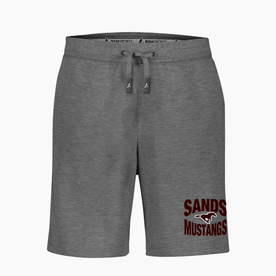 SANDS HIGH SCHOOL MUSTANGS <span class="pdp-name-mascot">SANDS MUSTANGS</span> BSN SPORTS Youth Cotton Rich Fleece Shorts