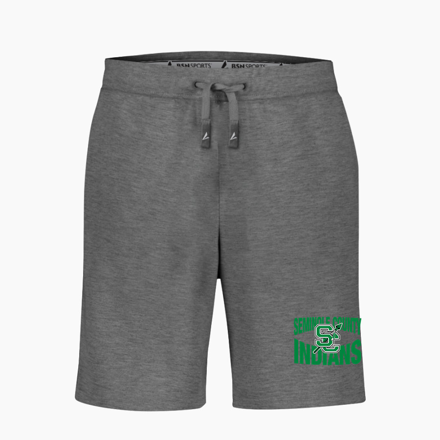 SEMINOLE COUNTY HIGH SCHOOL INDIANS BSN SPORTS Youth Cotton Rich Fleece Shorts