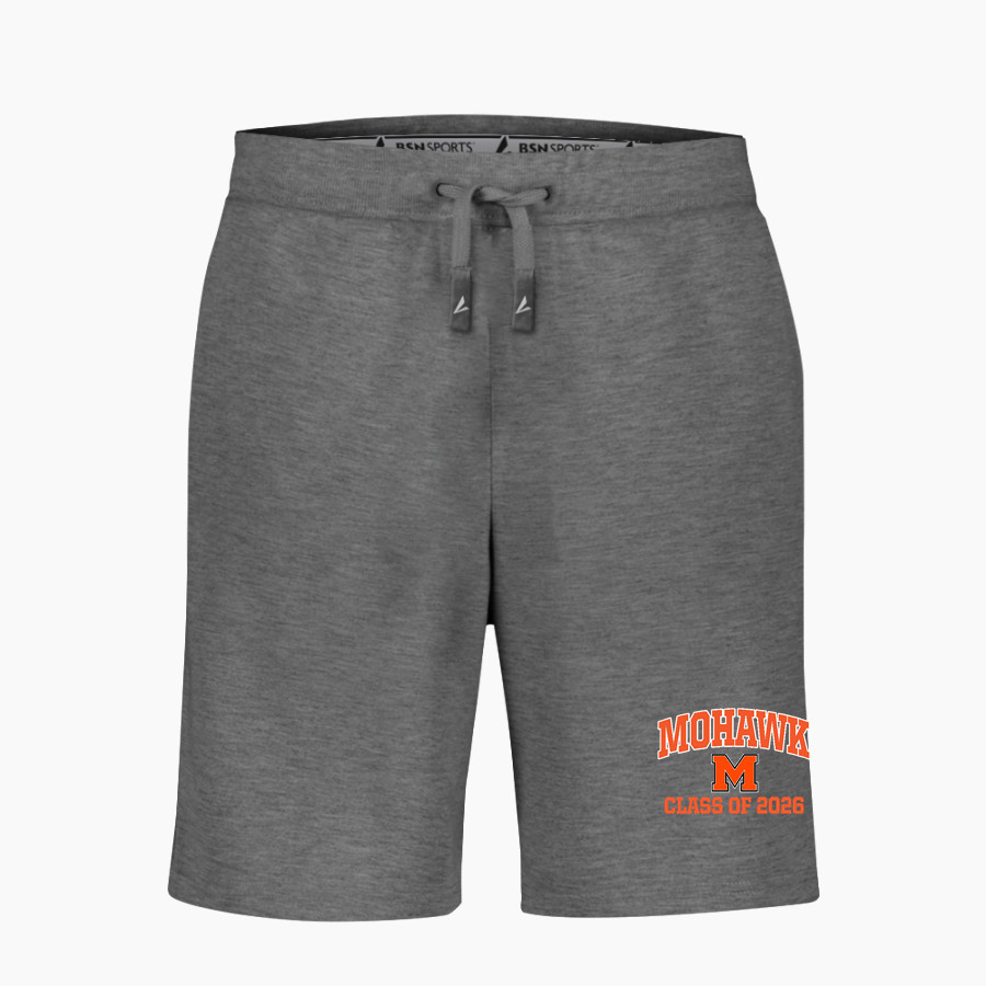 MOHAWK HIGH SCHOOL Mustangs BSN SPORTS Youth Cotton Rich Fleece Shorts