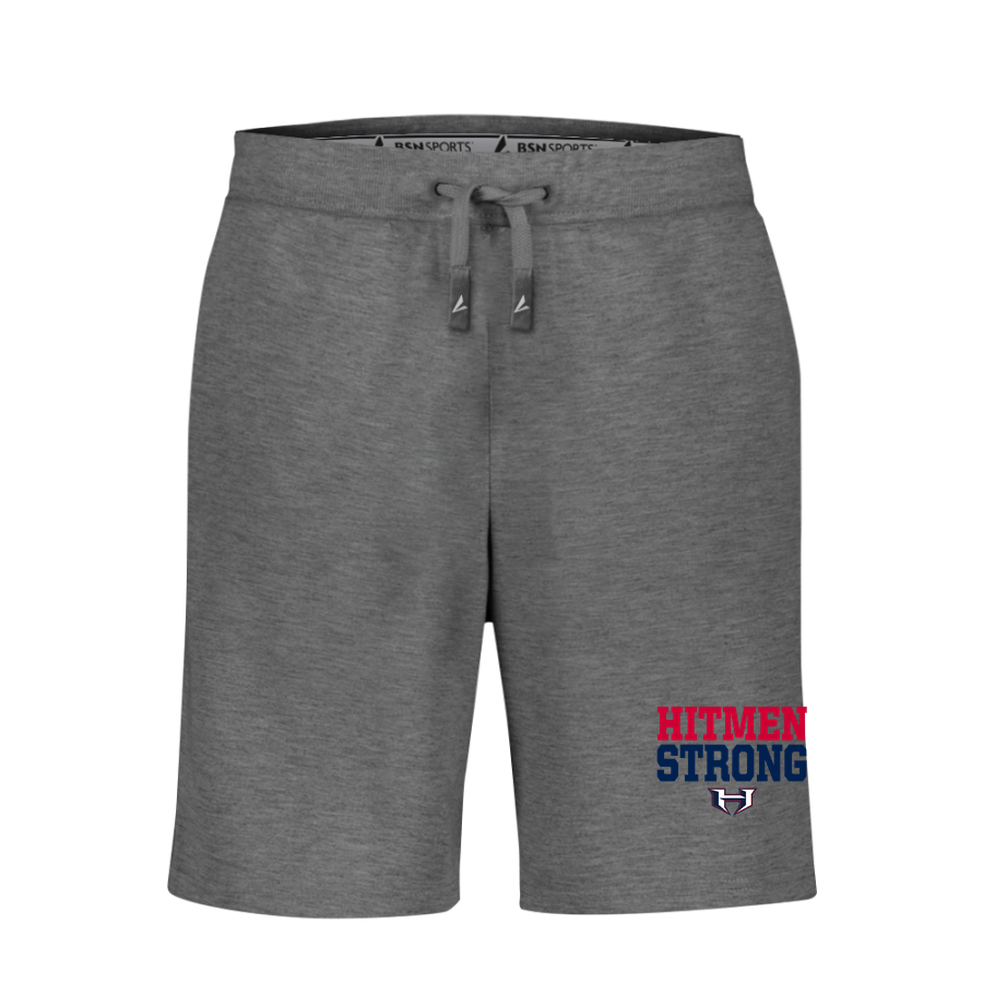 Quad City Hitmen The Official Online Store <span class="pdp-name-mascot">Quad City Hitmen</span> BSN SPORTS Youth Cotton Rich Fleece Shorts