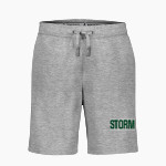Summit High School Storm BSN SPORTS Youth Cotton Rich Fleece Shorts Front Thumbnail
