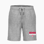 Sacred Heart Academy Sharks <span class="pdp-name-mascot">Sacred Heart Academy Sharks</span> BSN SPORTS Youth Cotton Rich Fleece Shorts Front Thumbnail