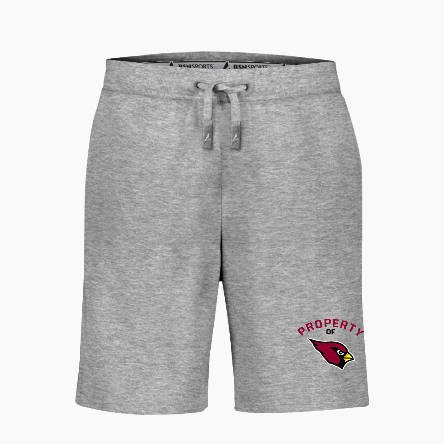 MAYVILLE HIGH SCHOOL CARDINALS BSN SPORTS Youth Cotton Rich Fleece Shorts