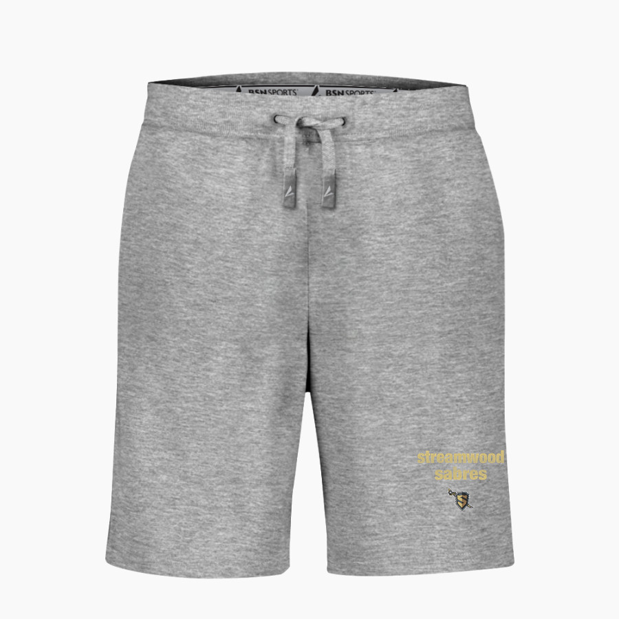 STREAMWOOD HIGH SCHOOL SABRES <span class="pdp-name-mascot">STREAMWOOD SABRES</span> BSN SPORTS Youth Cotton Rich Fleece Shorts