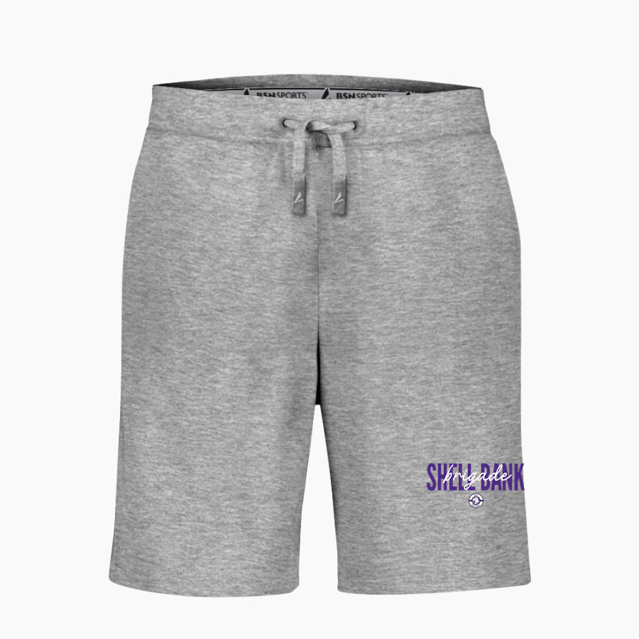 Shell Bank Brigade BSN SPORTS Youth Cotton Rich Fleece Shorts