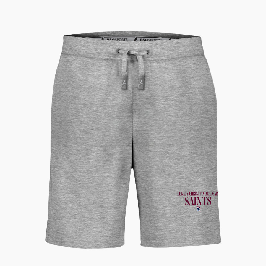 Legacy Christian Academy Saints BSN SPORTS Youth Cotton Rich Fleece Shorts