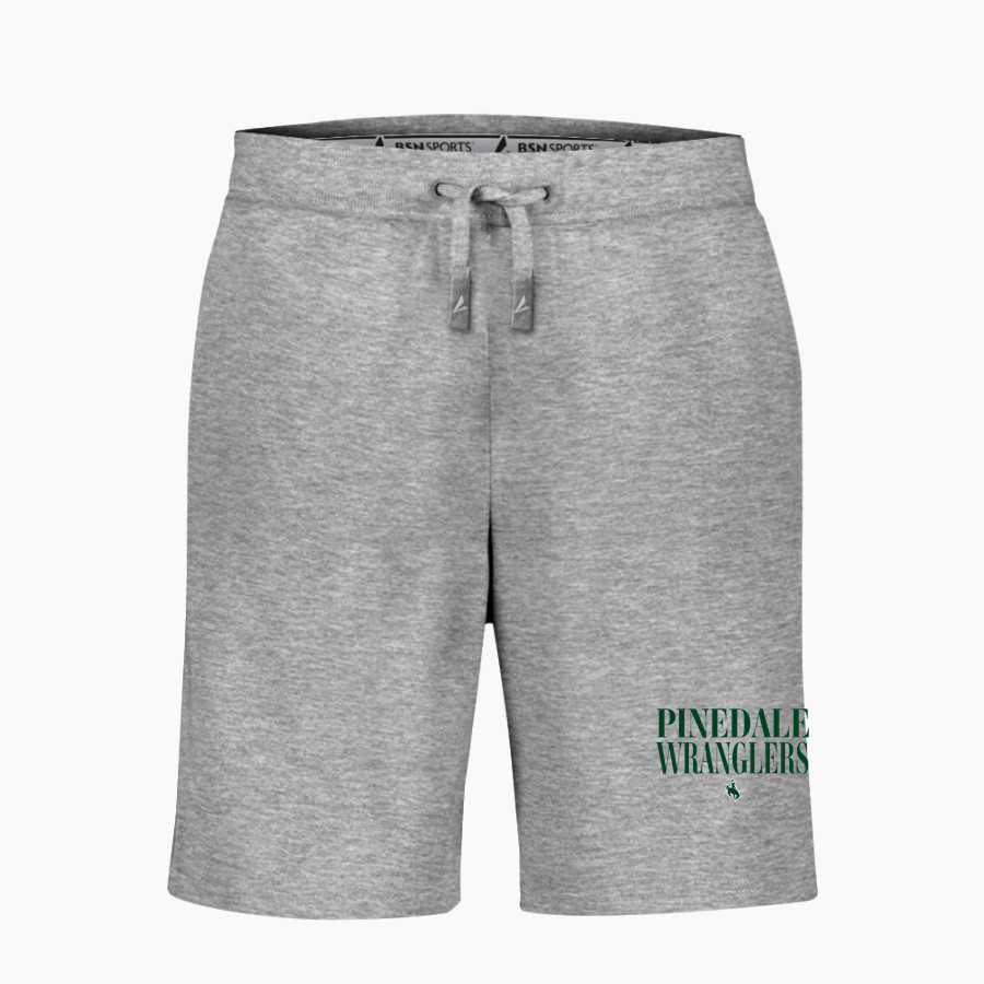 PINEDALE HIGH SCHOOL WRANGLERS BSN SPORTS Youth Cotton Rich Fleece Shorts