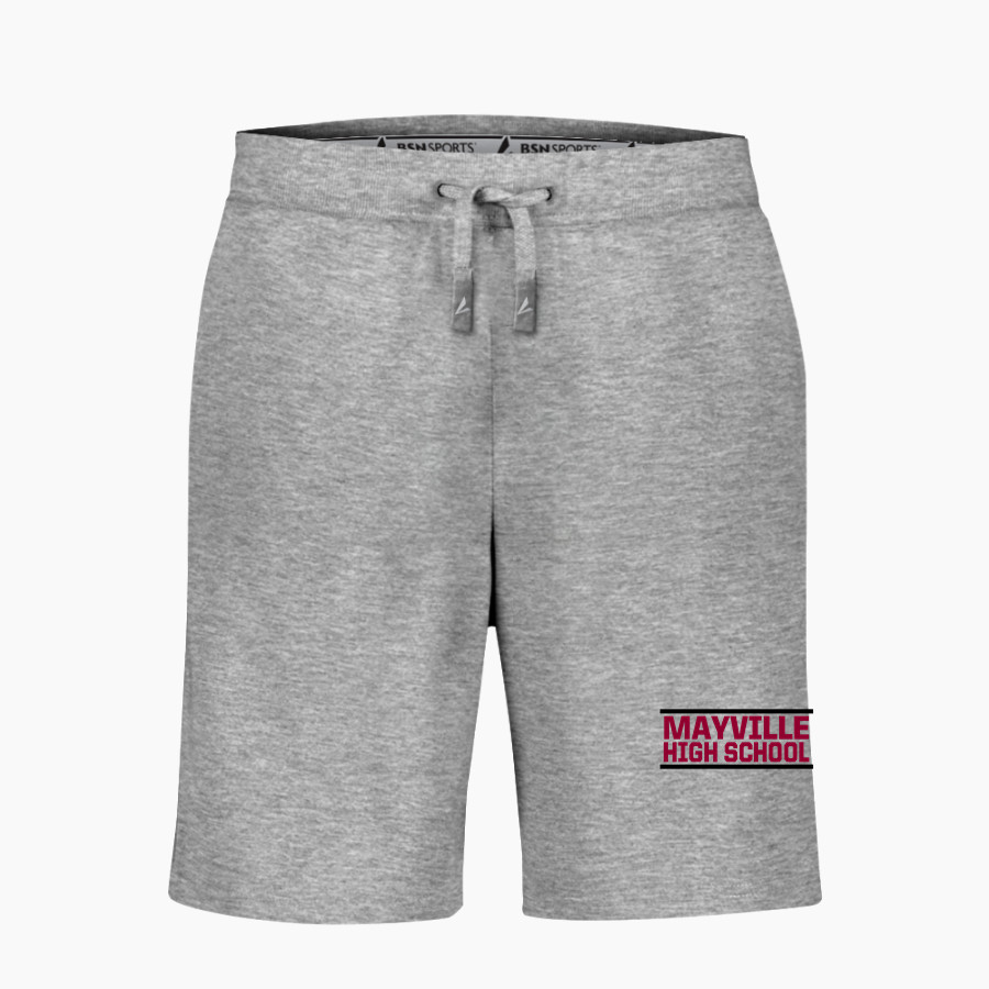 MAYVILLE HIGH SCHOOL CARDINALS BSN SPORTS Youth Cotton Rich Fleece Shorts
