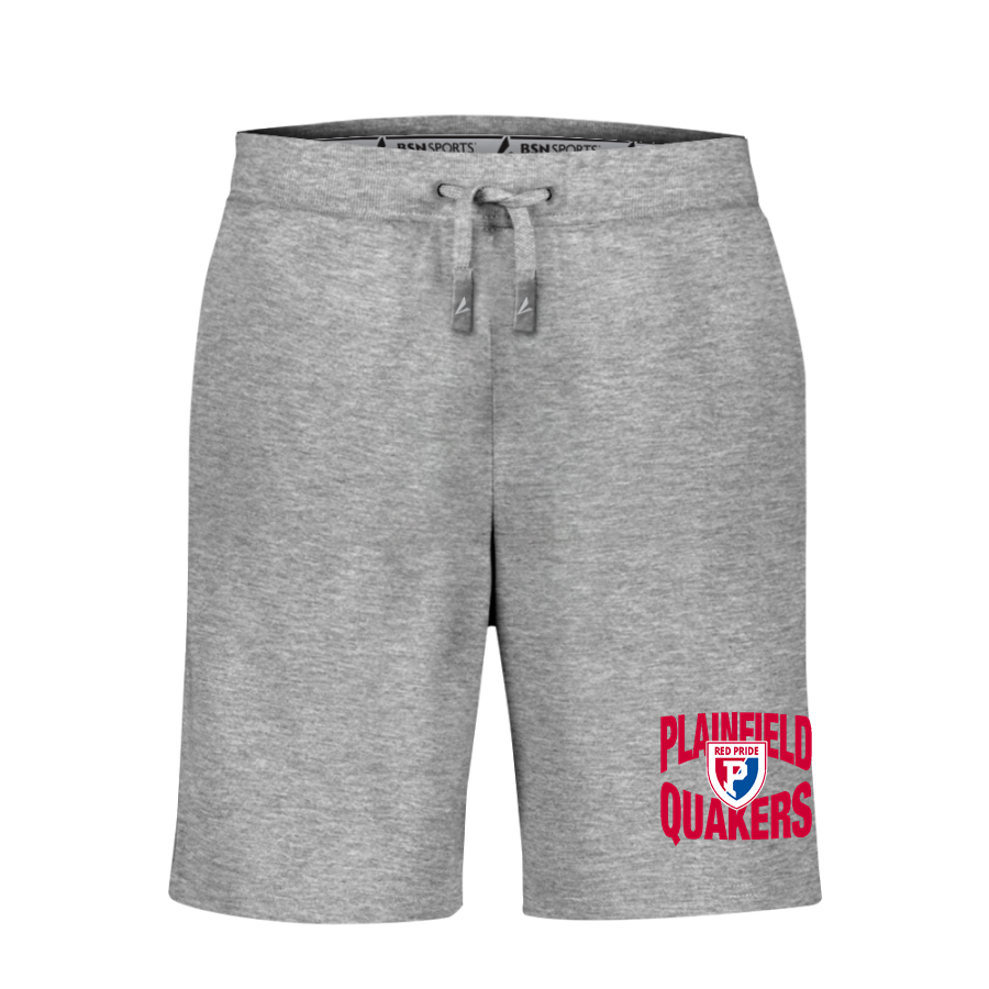 Plainfield Quakers <span class="pdp-name-mascot">Plainfield Quakers</span> BSN SPORTS Youth Cotton Rich Fleece Shorts