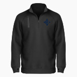 Camp Kawaga Sideline Store <span class="pdp-name-mascot">Camp Kawaga</span> BSN SPORTS Men's Cotton Rich Fleece 1/4 Zip Front Thumbnail