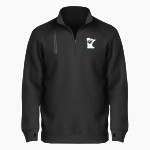 Bemidji State Athletics BSN SPORTS Men's Cotton Rich Fleece 1/4 Zip Front Thumbnail