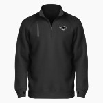 Monte Vista Mustangs <span class="pdp-name-mascot">Monte Vista Mustangs</span> BSN SPORTS Men's Cotton Rich Fleece 1/4 Zip Front Thumbnail