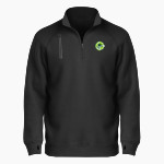 AZ Compass DRAGONS BSN SPORTS Men's Cotton Rich Fleece 1/4 Zip Front Thumbnail