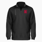 GLENELG COUNTRY SCHOOL DRAGONS <span class="pdp-name-mascot">GLENELG COUNTRY DRAGONS</span> BSN SPORTS Men's Cotton Rich Fleece 1/4 Zip Front Thumbnail